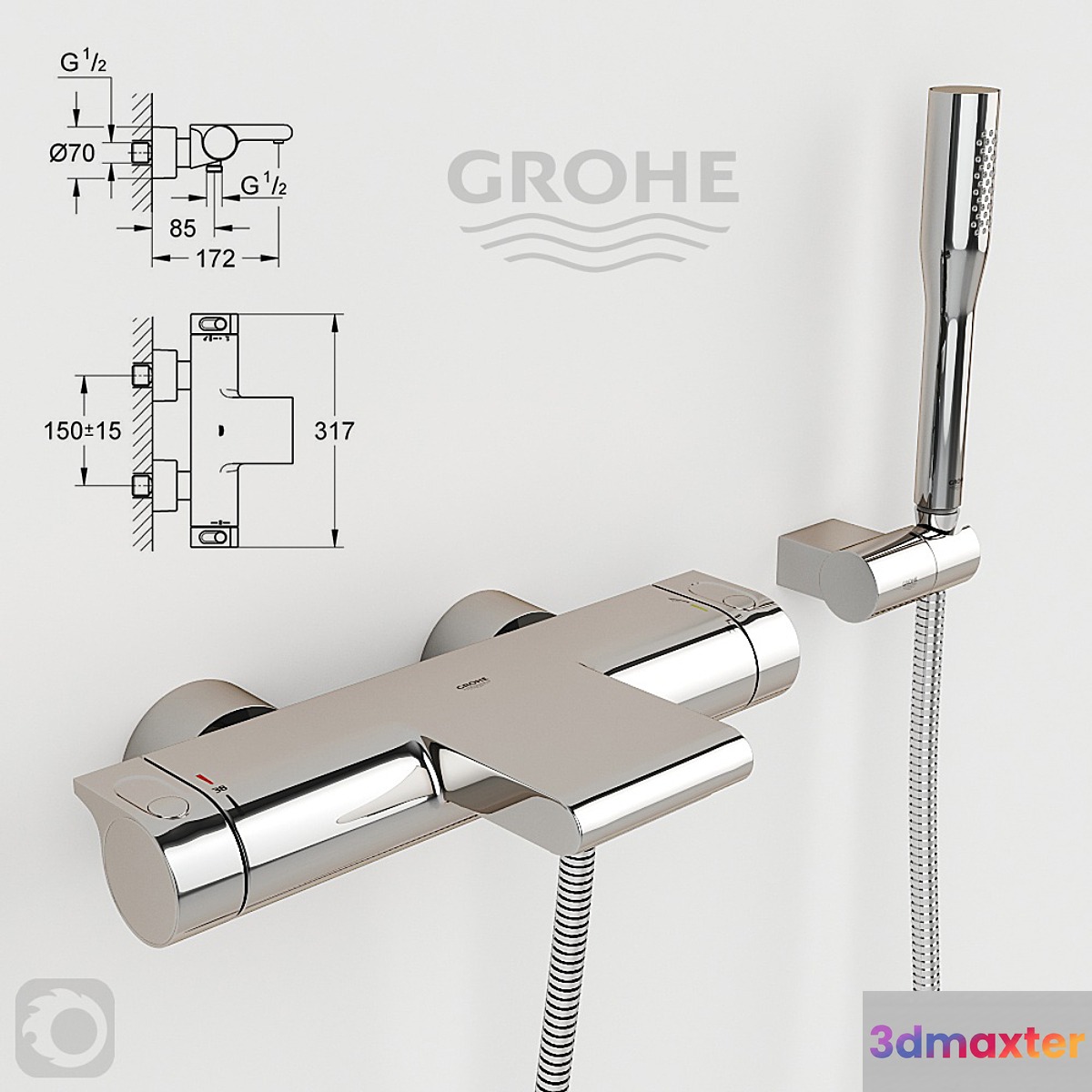 Thermostat Grohe Grohtherm 2000 34174001.