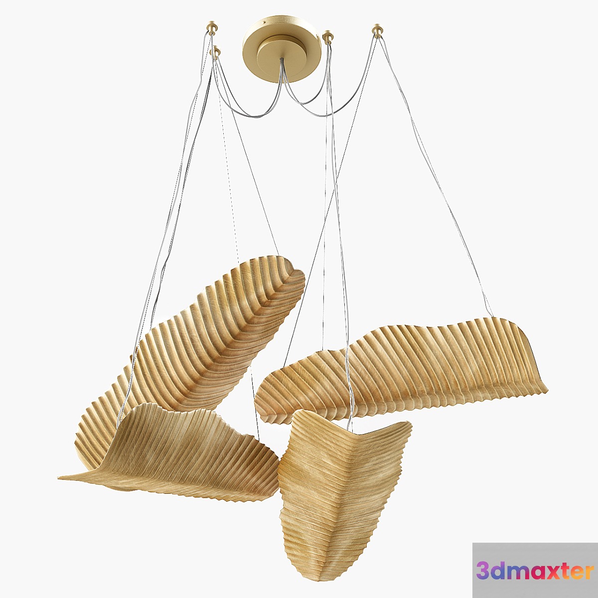 Ginger and Jagger Bananas Suspension Lamp 3D Max