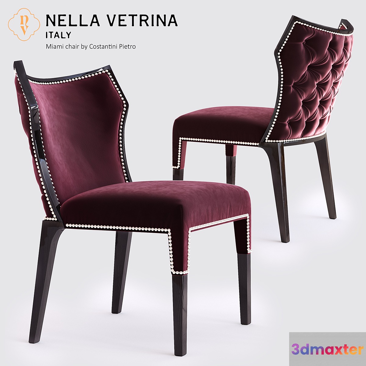 Nella Vetrina Miami Chair by Constantini Pietro 9181