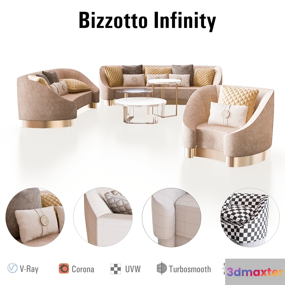 BIZZOTTO Infinity furniture set