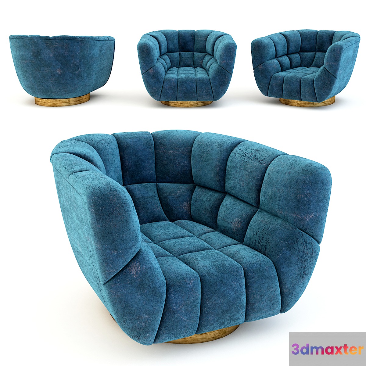 Essex Armchair 3D Max