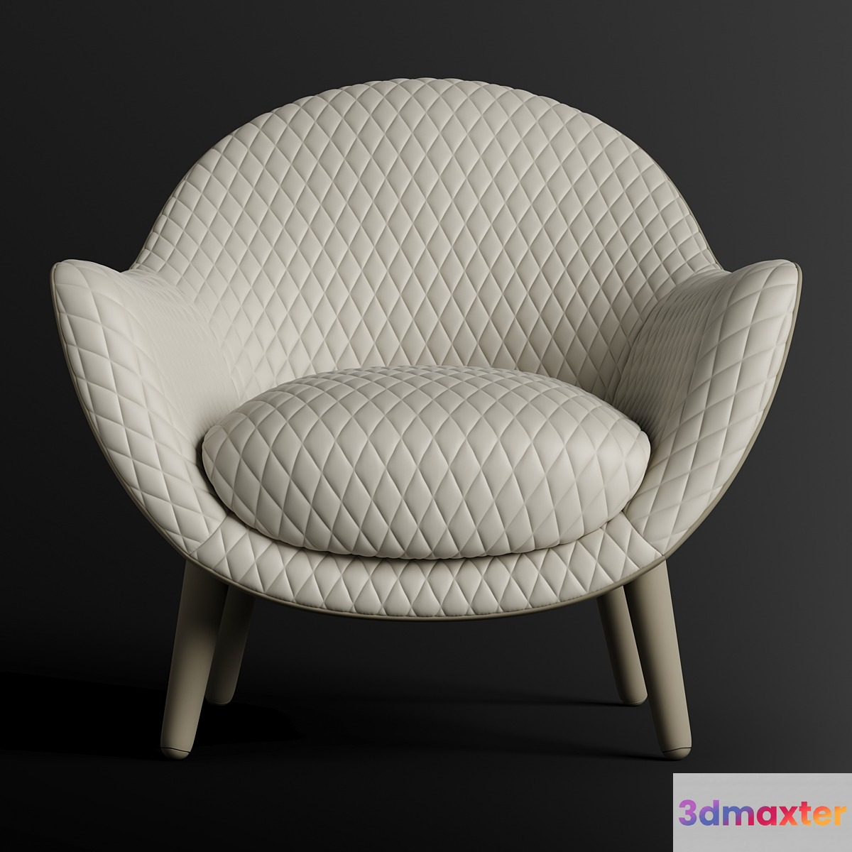 Armchair Poliform Mad Queen + coffee tables Mad COfee Table