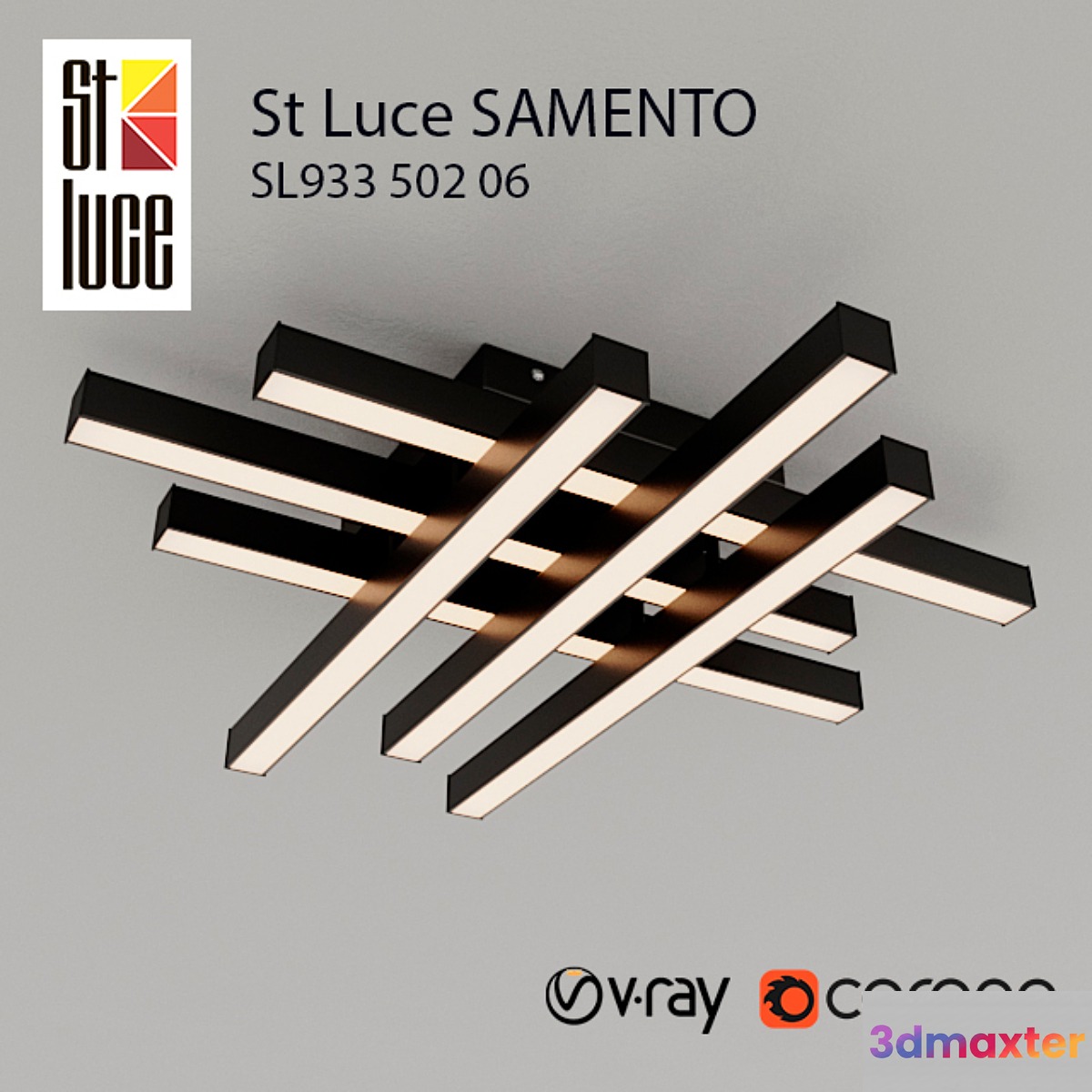 Ceiling lighting ST-Luce Samento SL933.502.06