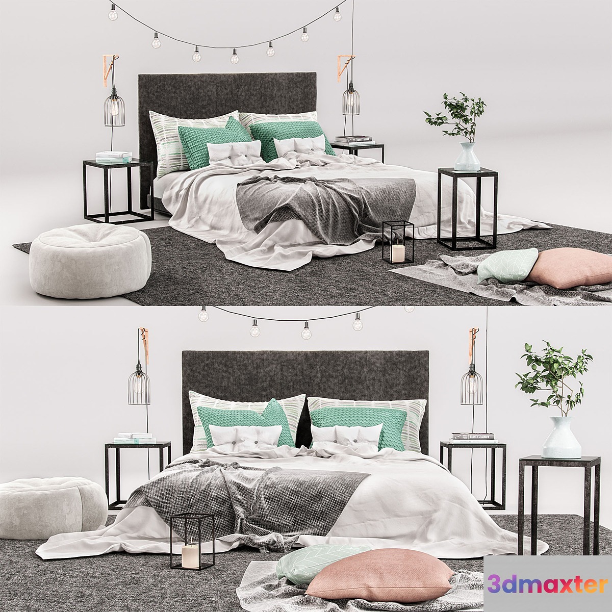 Decorative Bedroom Set 02 - No.2