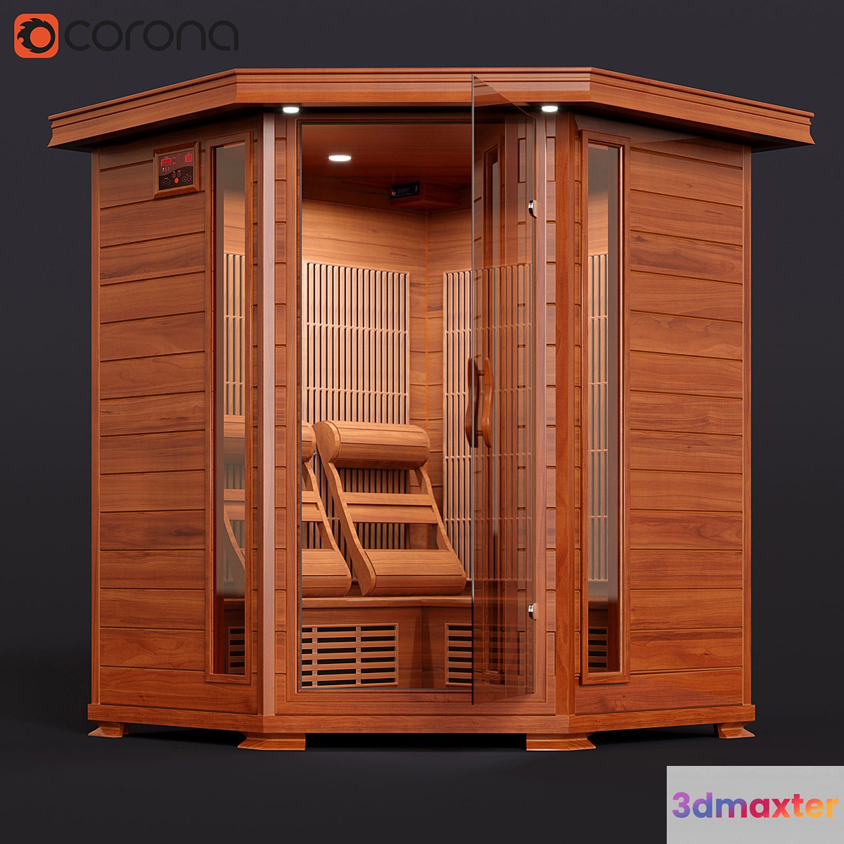 Sauna Heatwave SA1312 3D Max
