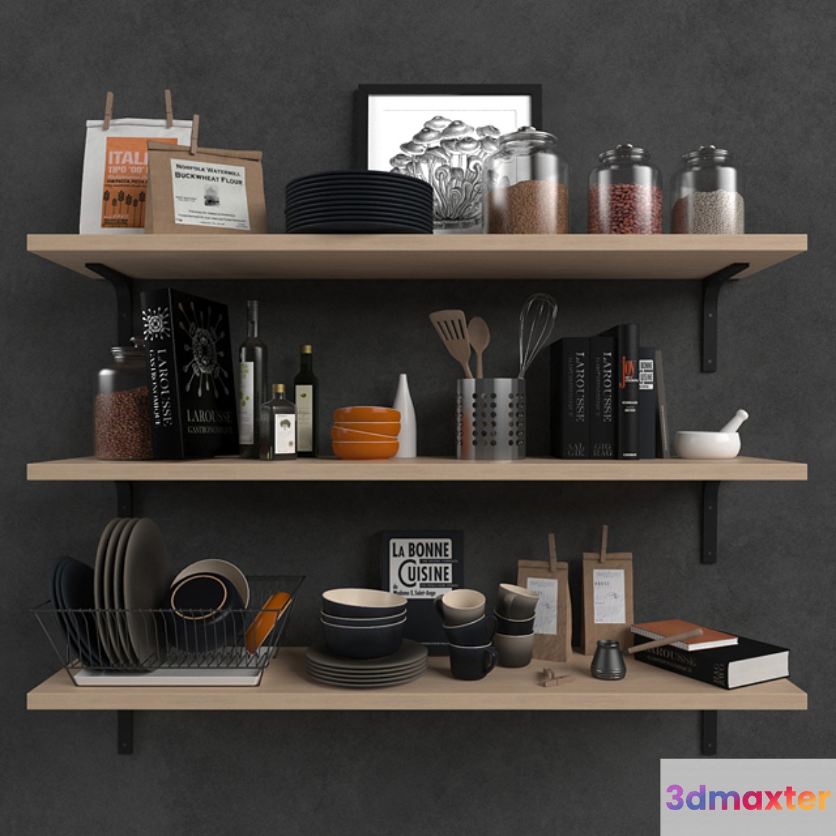 Kitchen_set 3D Max