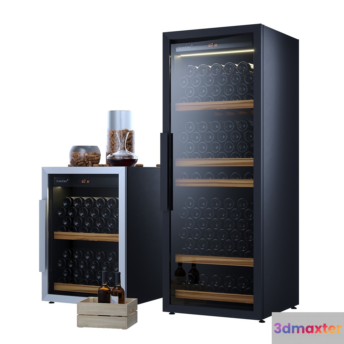 Wine cooler 3D Max