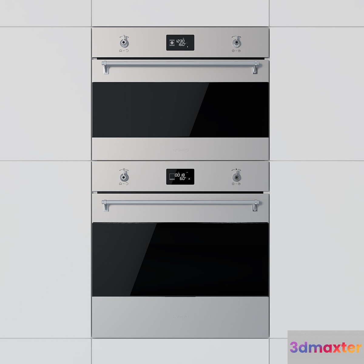 Smeg - oven SFP6390XE and compact oven SF4390MCX
