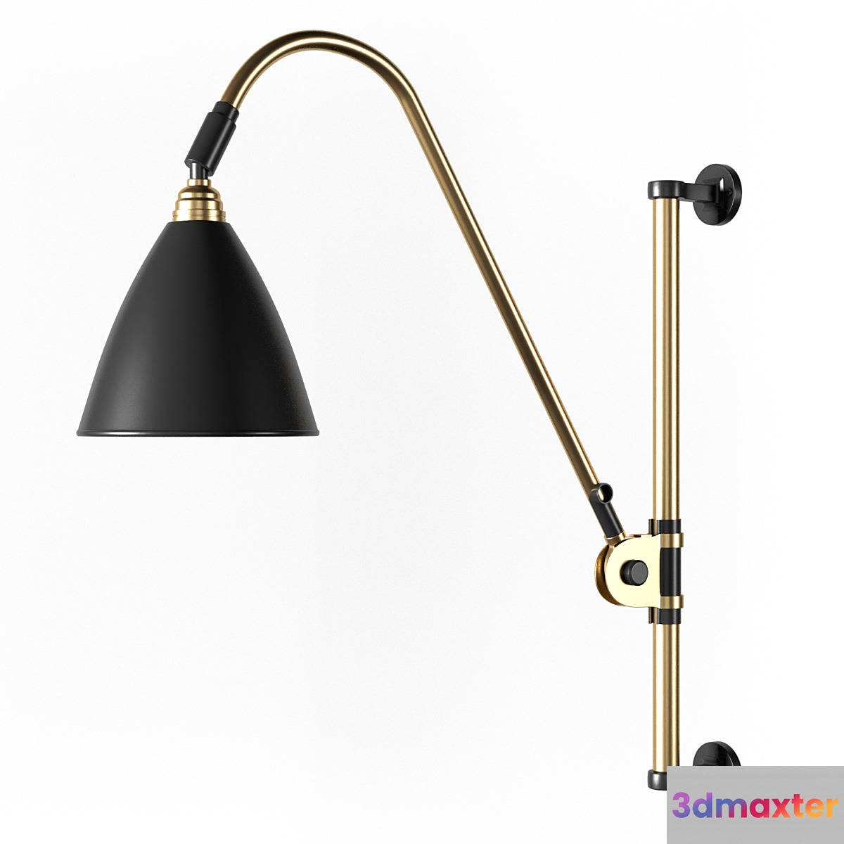 Gubi BestLite BL6 Wall Lamp Brass