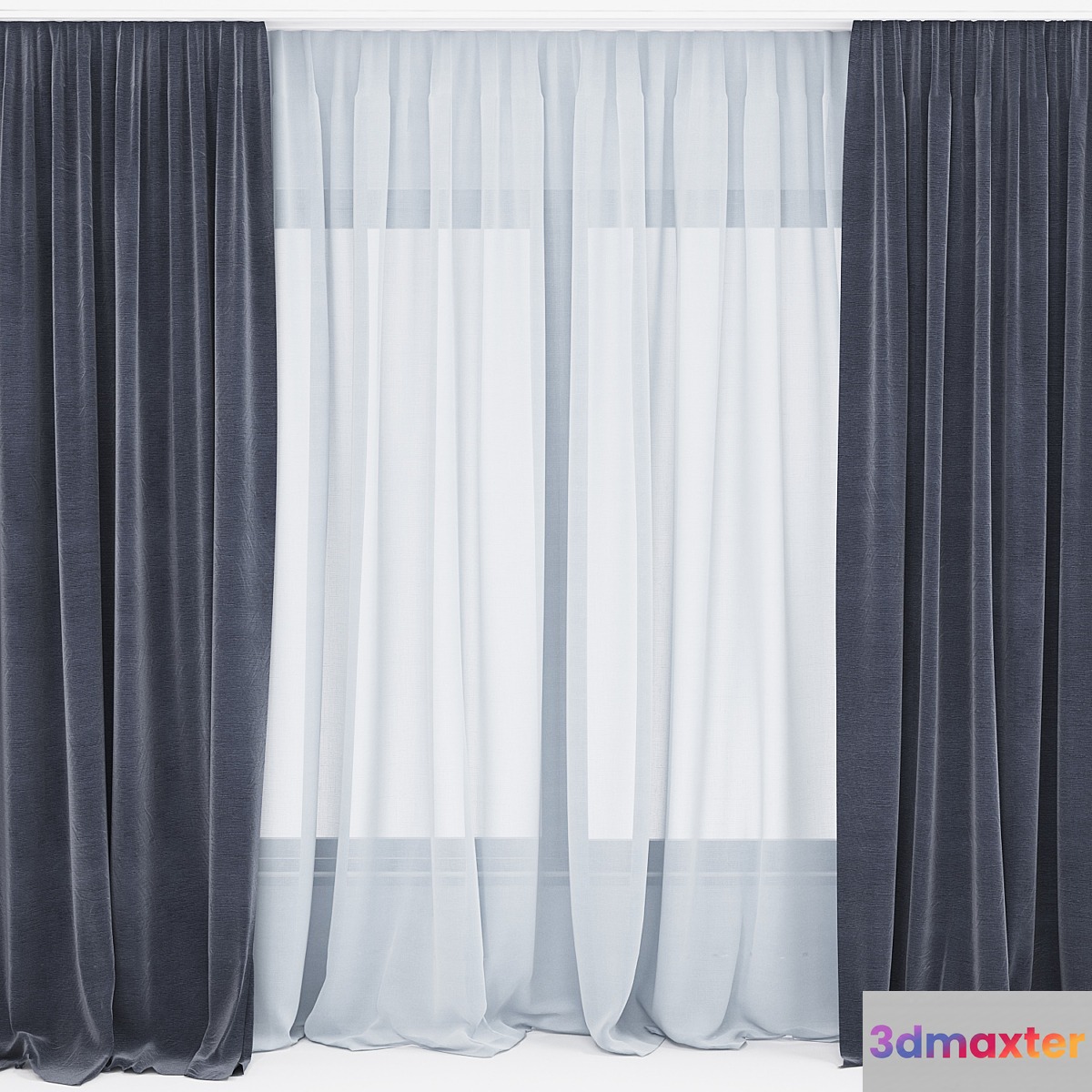 Curtain 01 3D Max