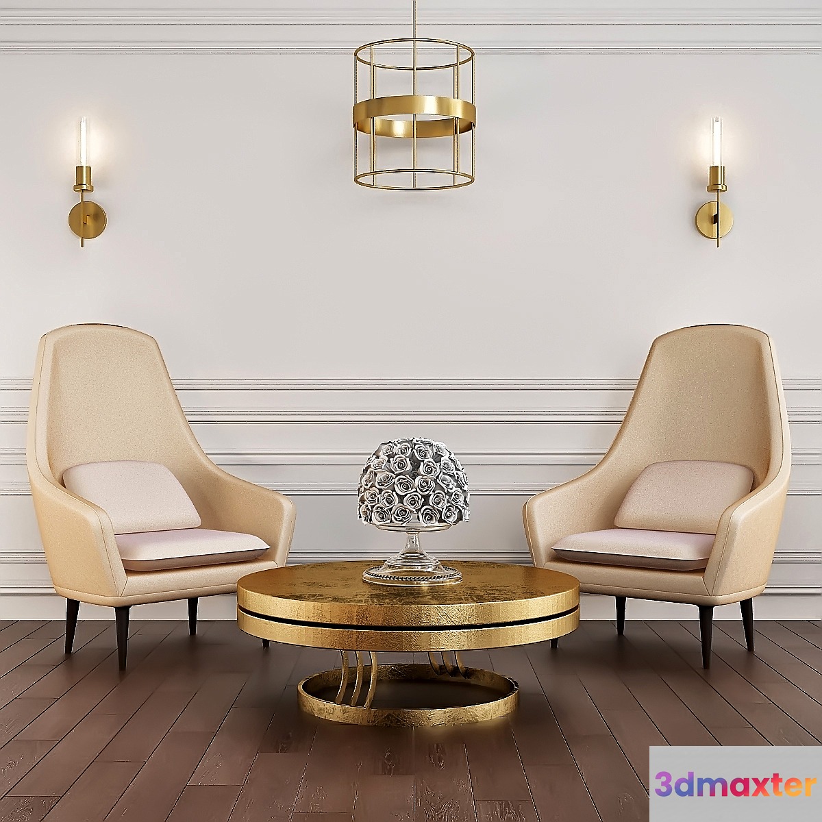 Coley Soft di Minotti 3D Max