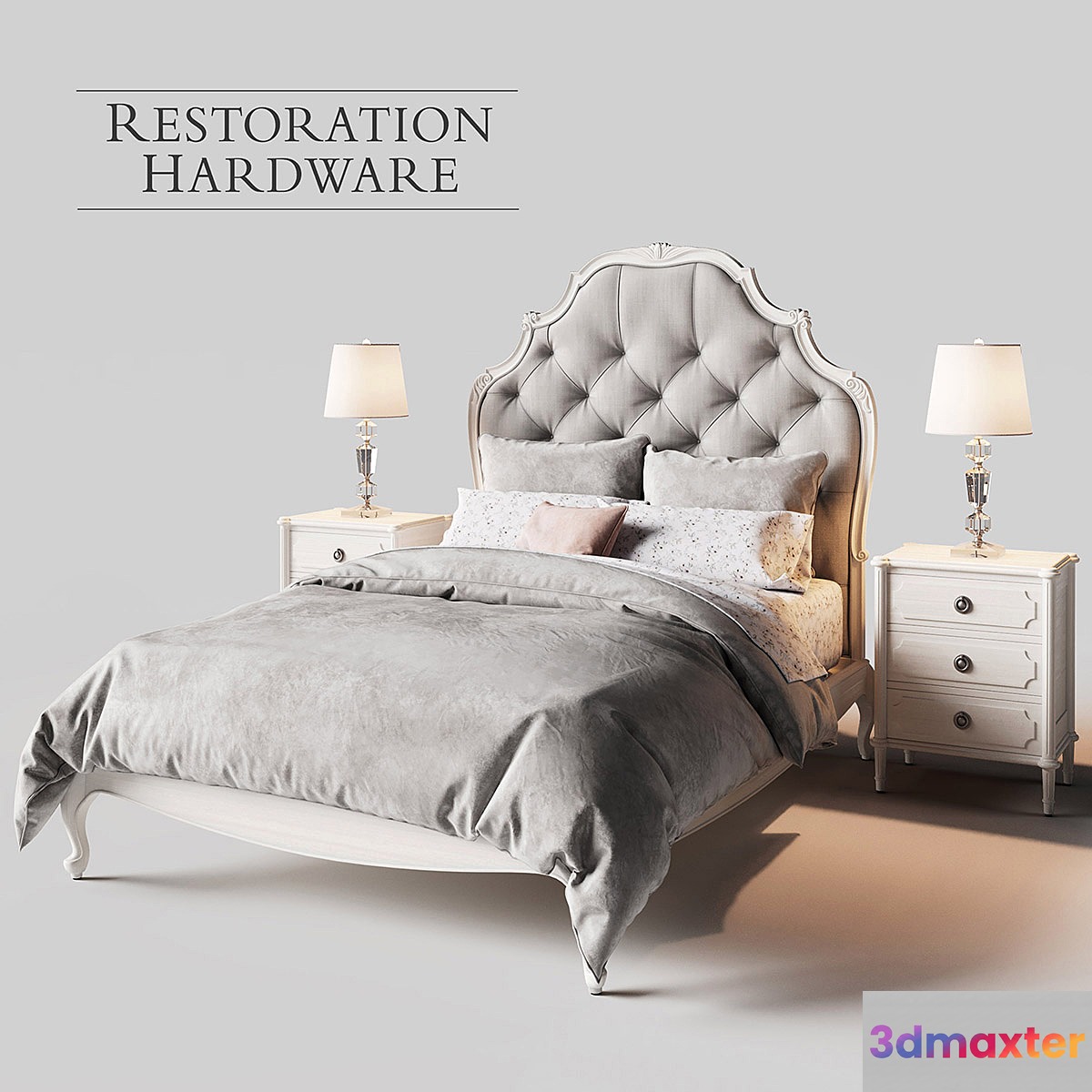 Restoration Hardware Paulette Tufted bed - No.2