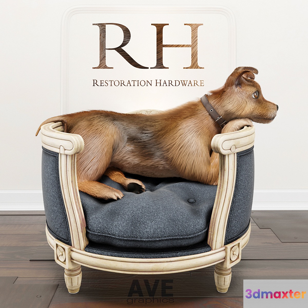 AVE RH Louis Pet Bed - No.2