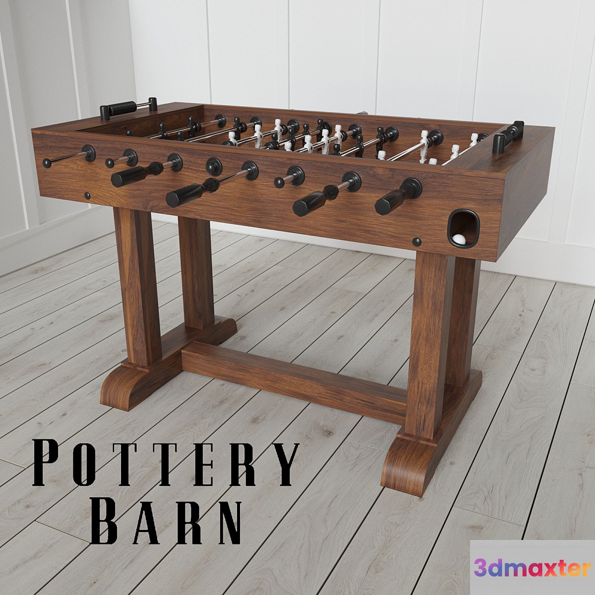 POTTERY BARN FOOSBALL TABLE