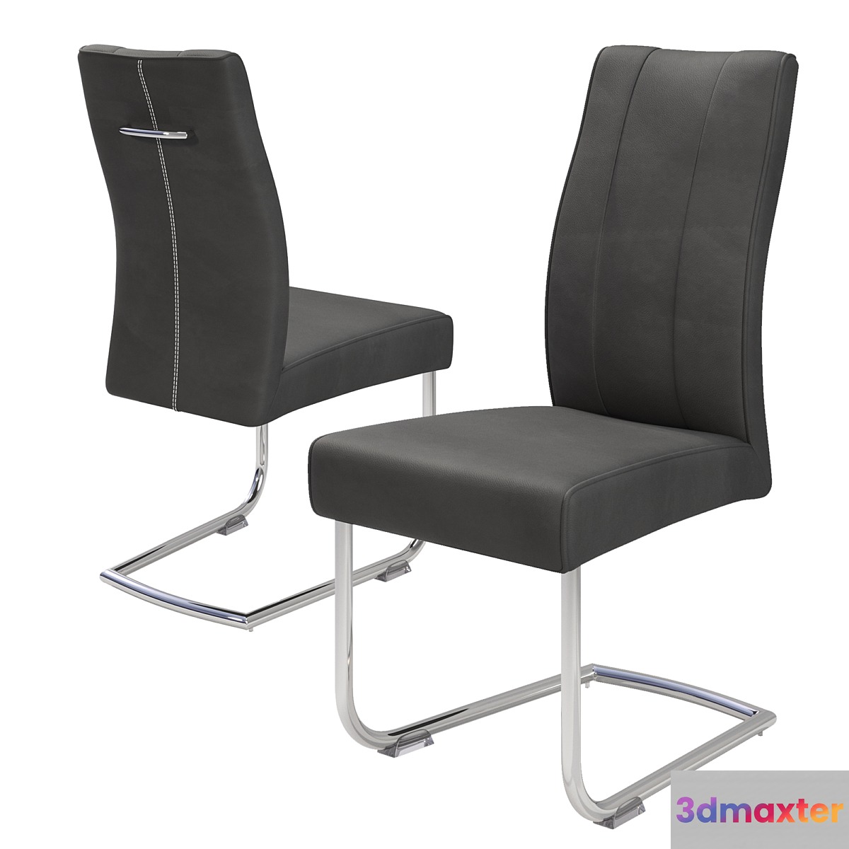 Alamon II dining chair 3D Max