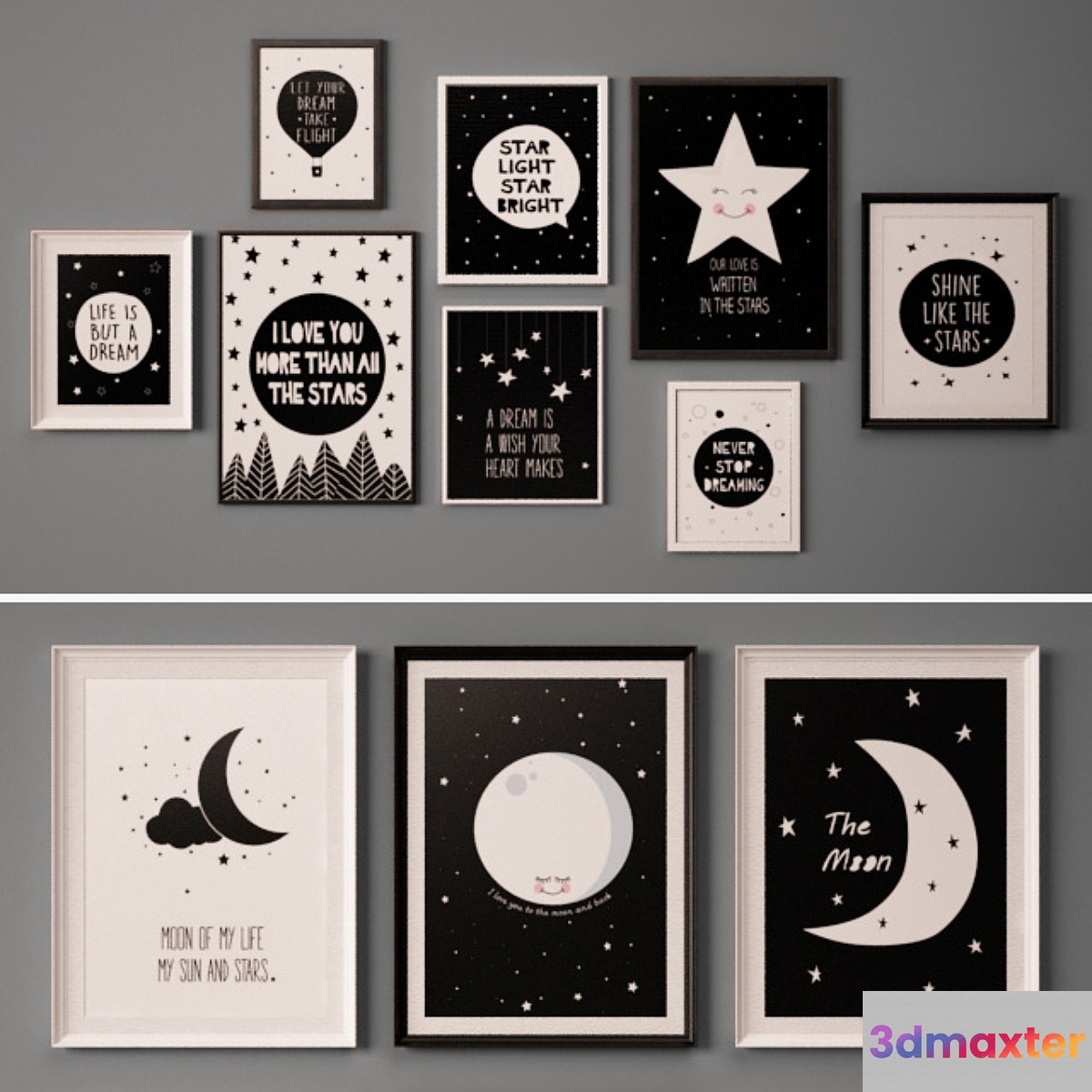 Collection of paintings-29 3D Max