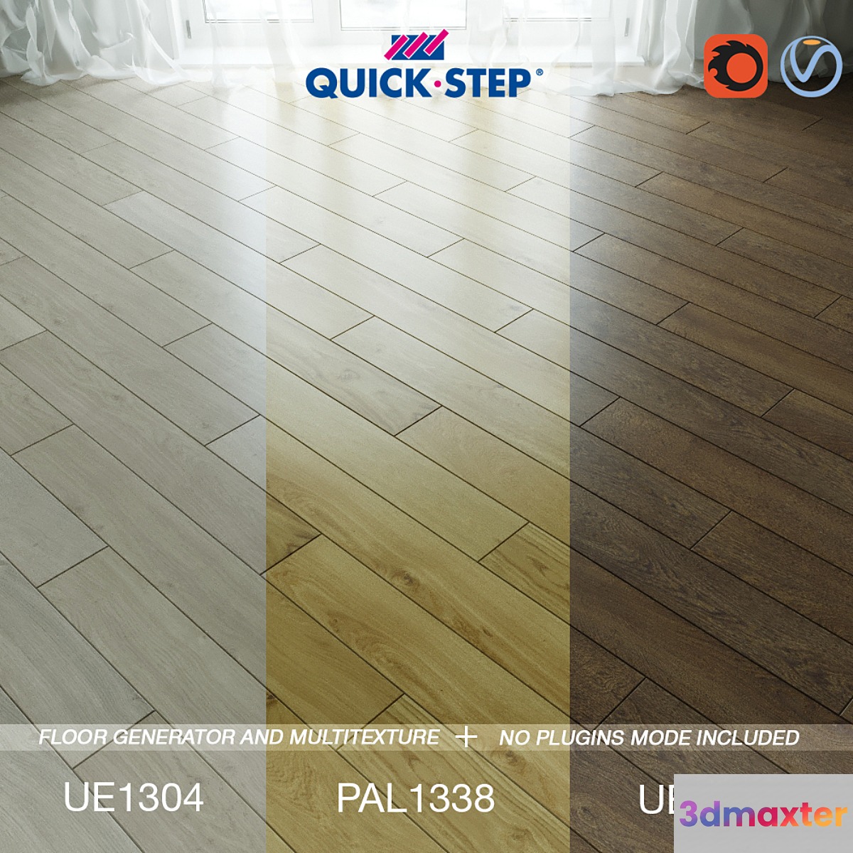 Quick-step Flooring Vol.22 3D Max