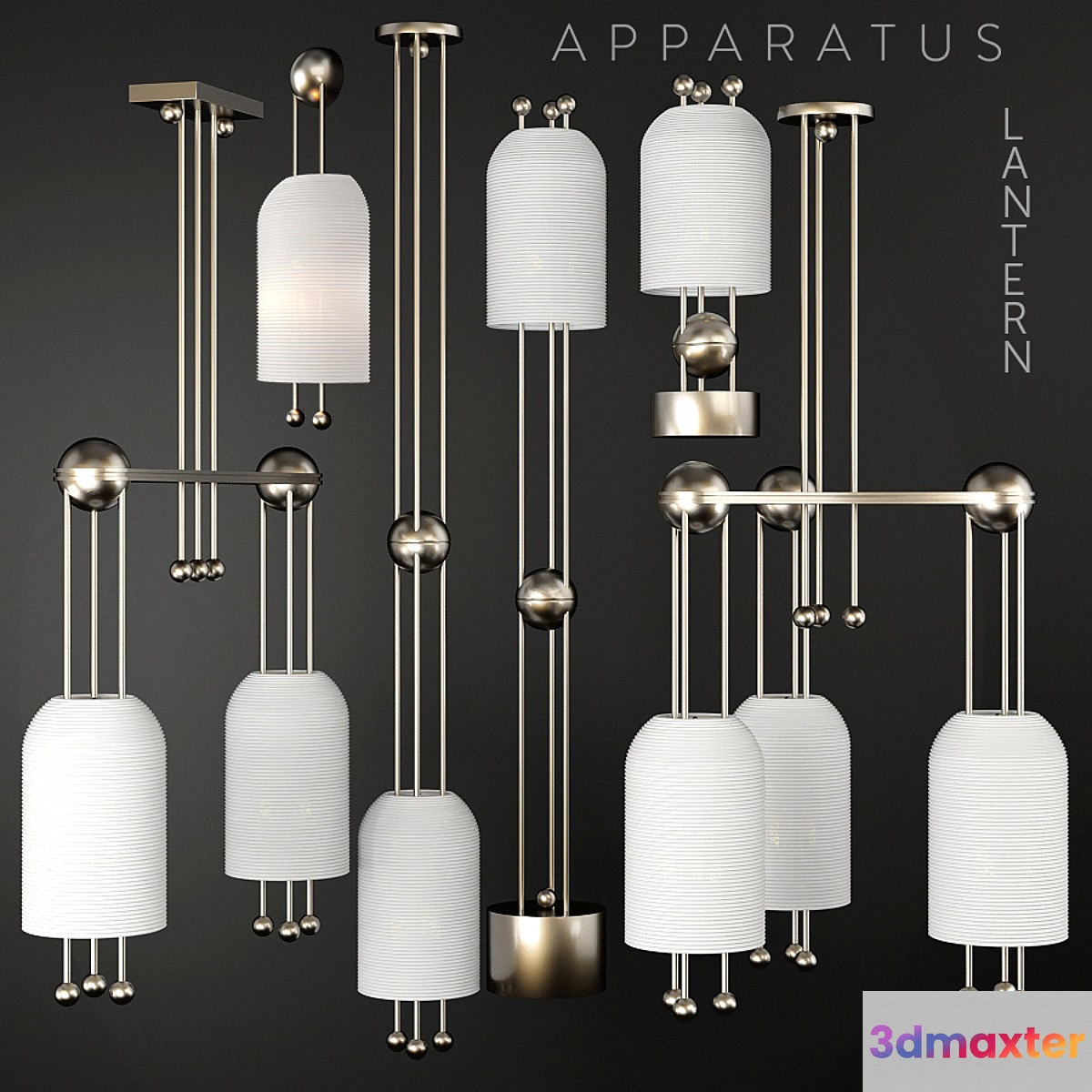 Apparatus Lantern 3D Max