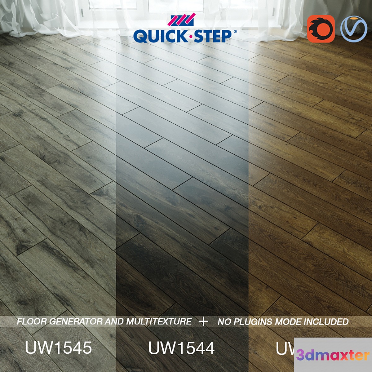 Quick-step Flooring Vol.55 3D Max
