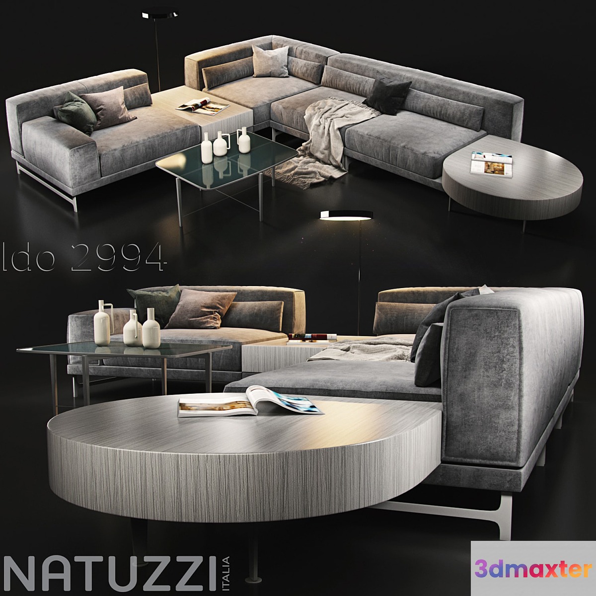 Sofa Natuzzi Ido 2994