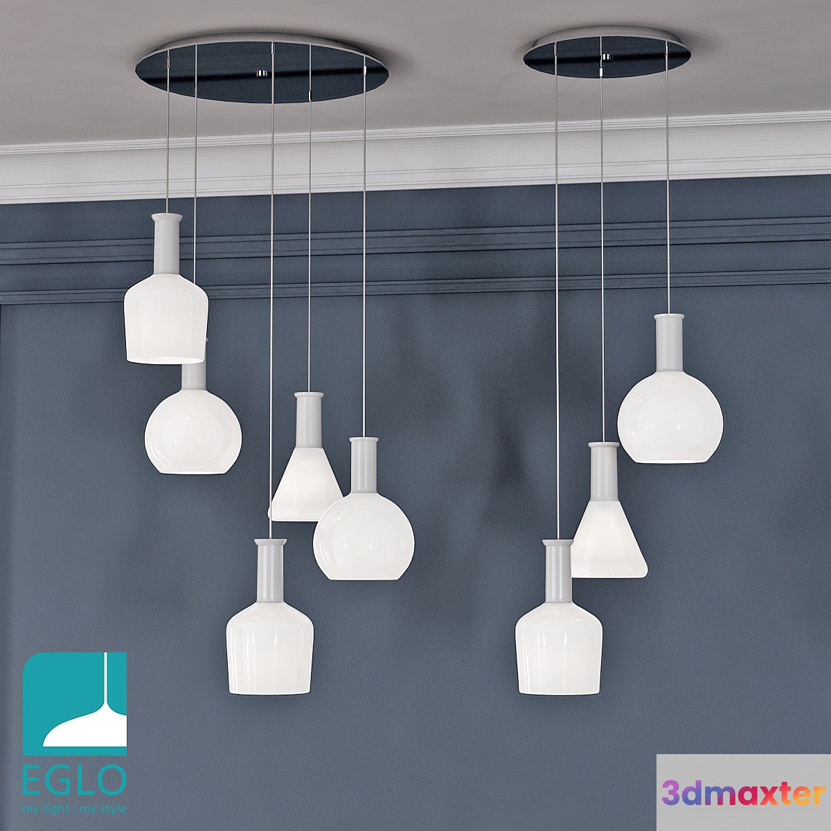 EGLO PASCOA SET 3D Max