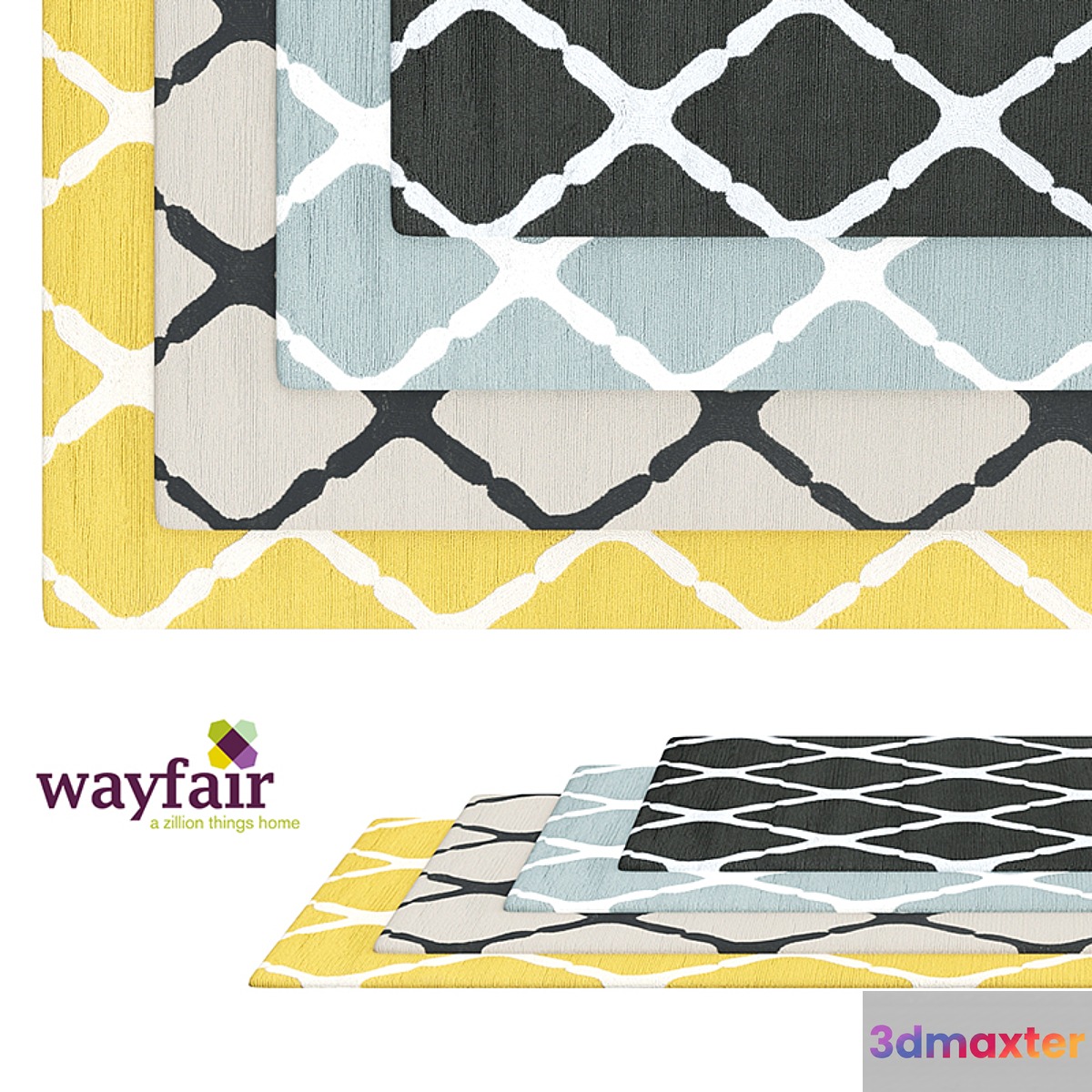Wayfair_carpets 3D Max