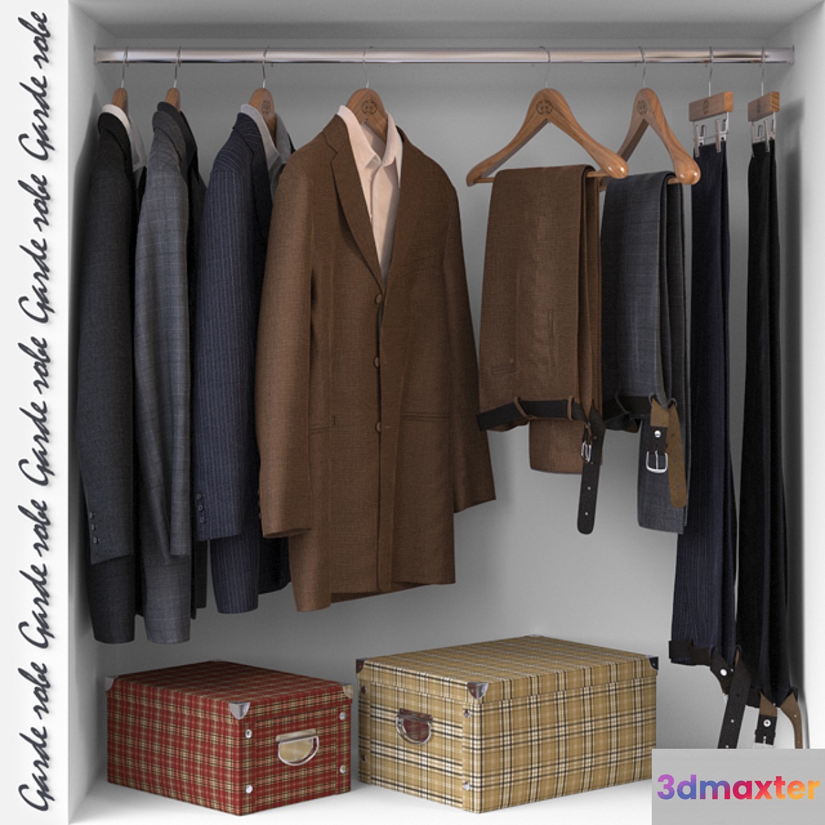 Garde-robe 01 3D Max
