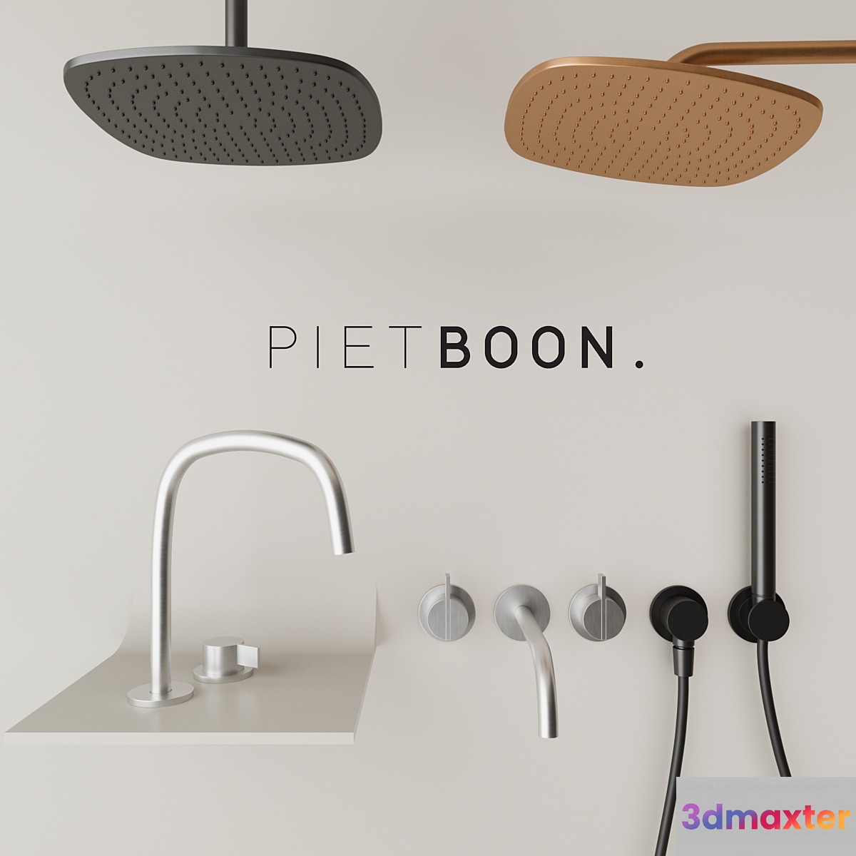Piet Boon bath set 3D Max
