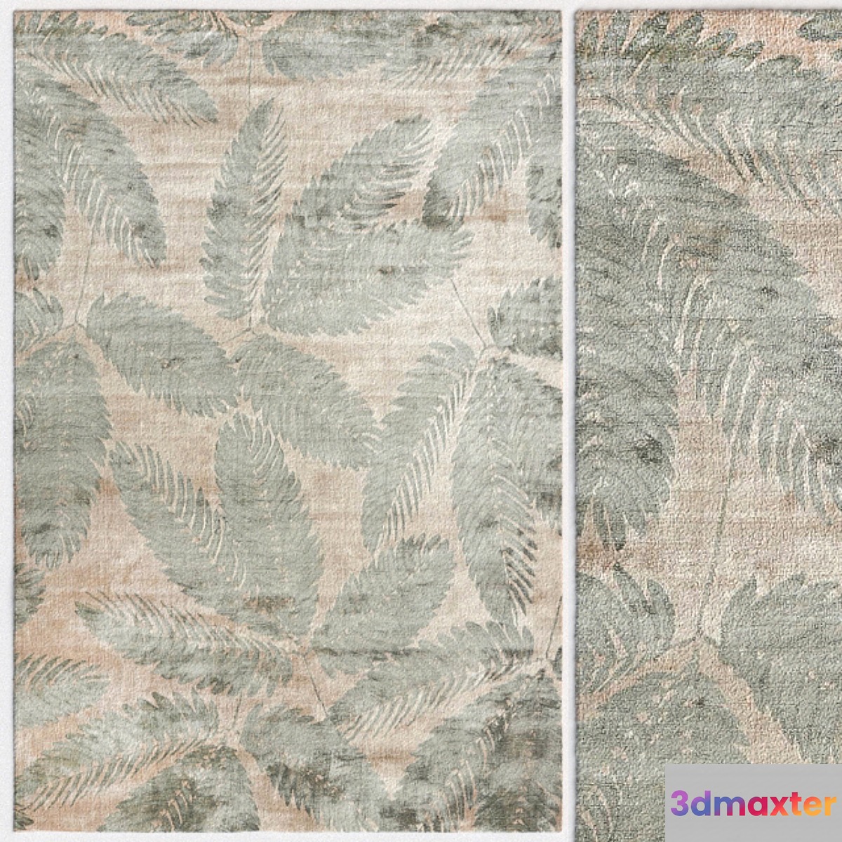 Carpet Linie Design AMBROSIA LEAF Rug 3D Max