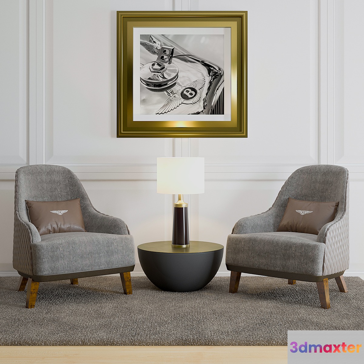 Furniture set 3D Max