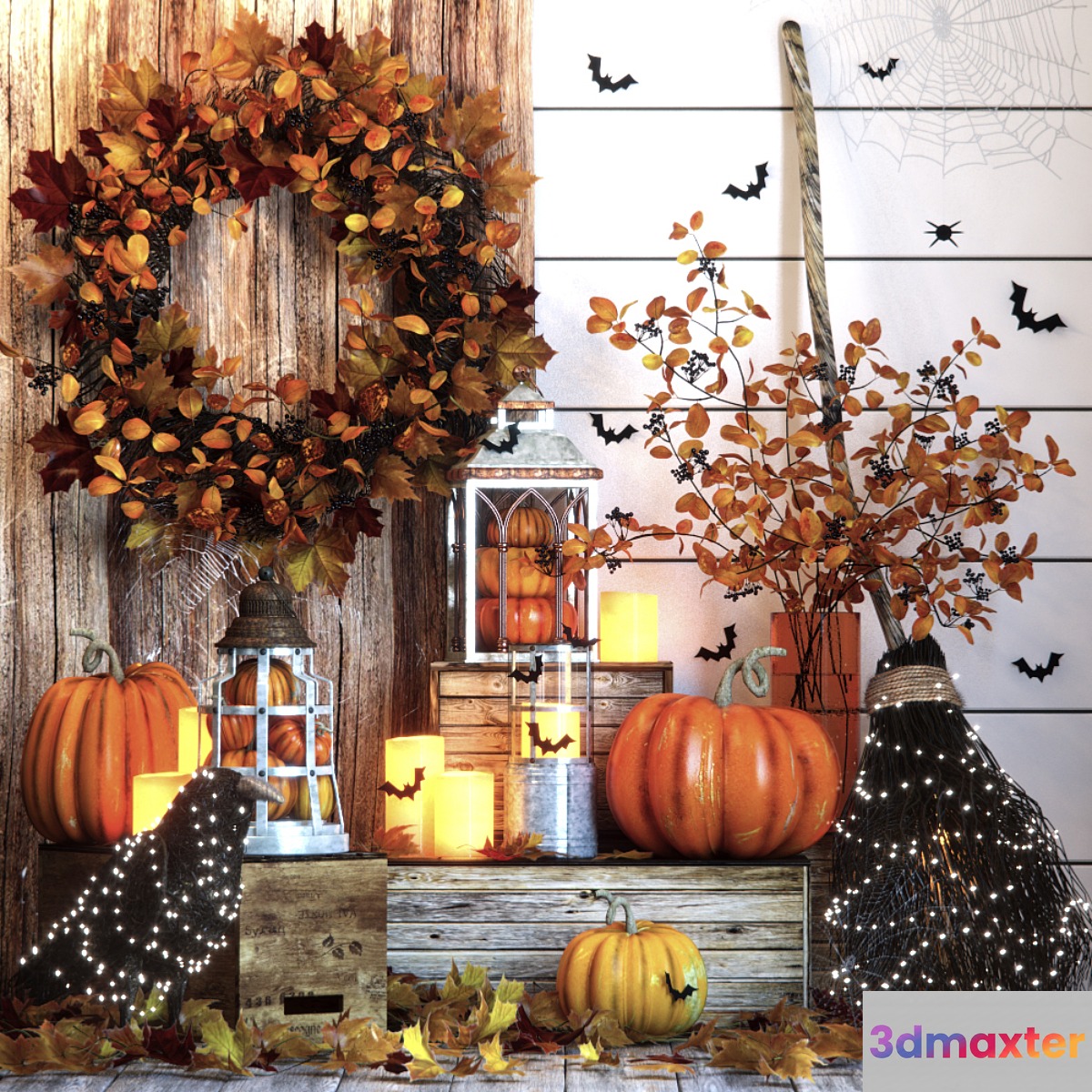Halloween decor set - No.2 3D Max