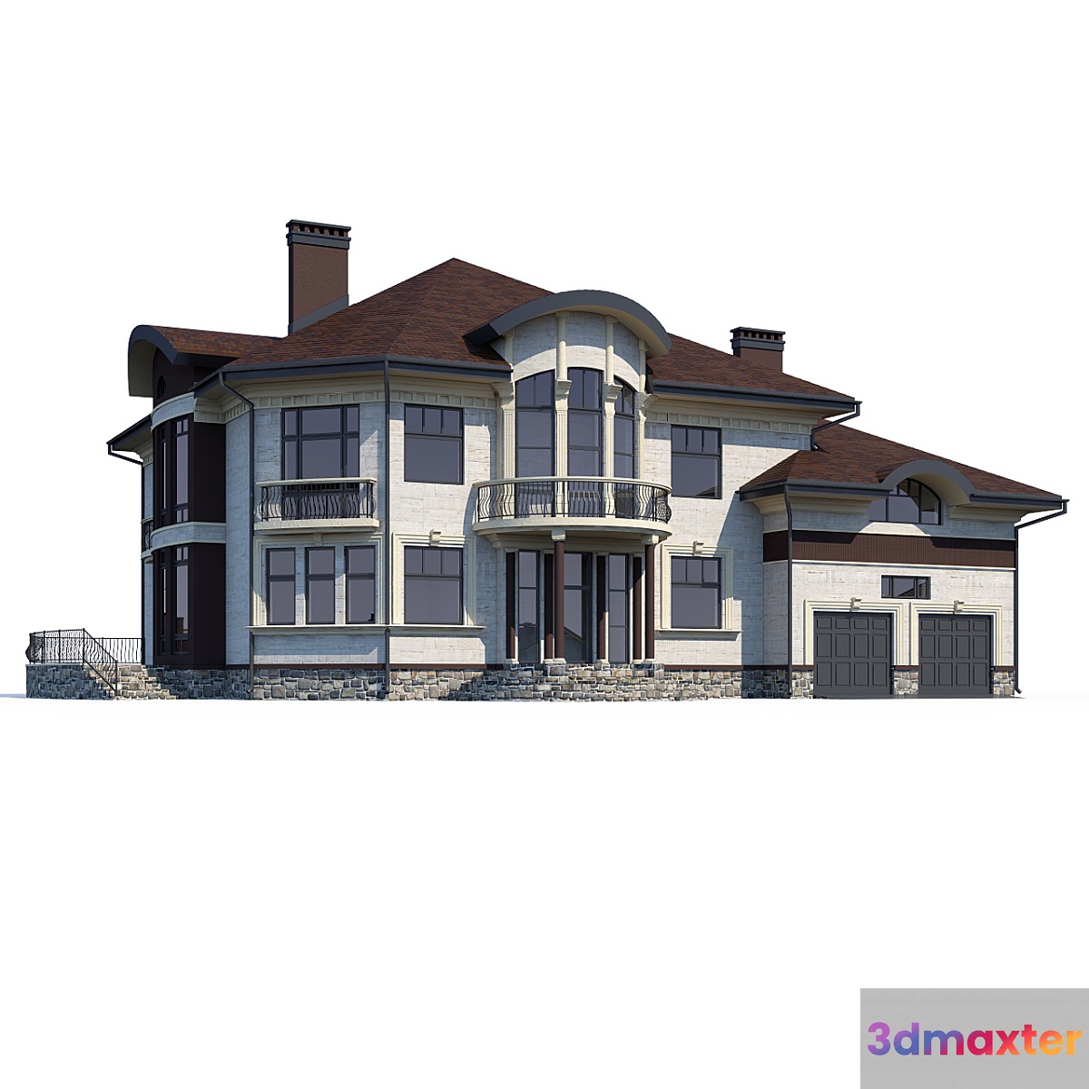 ABS House V172 3D Max