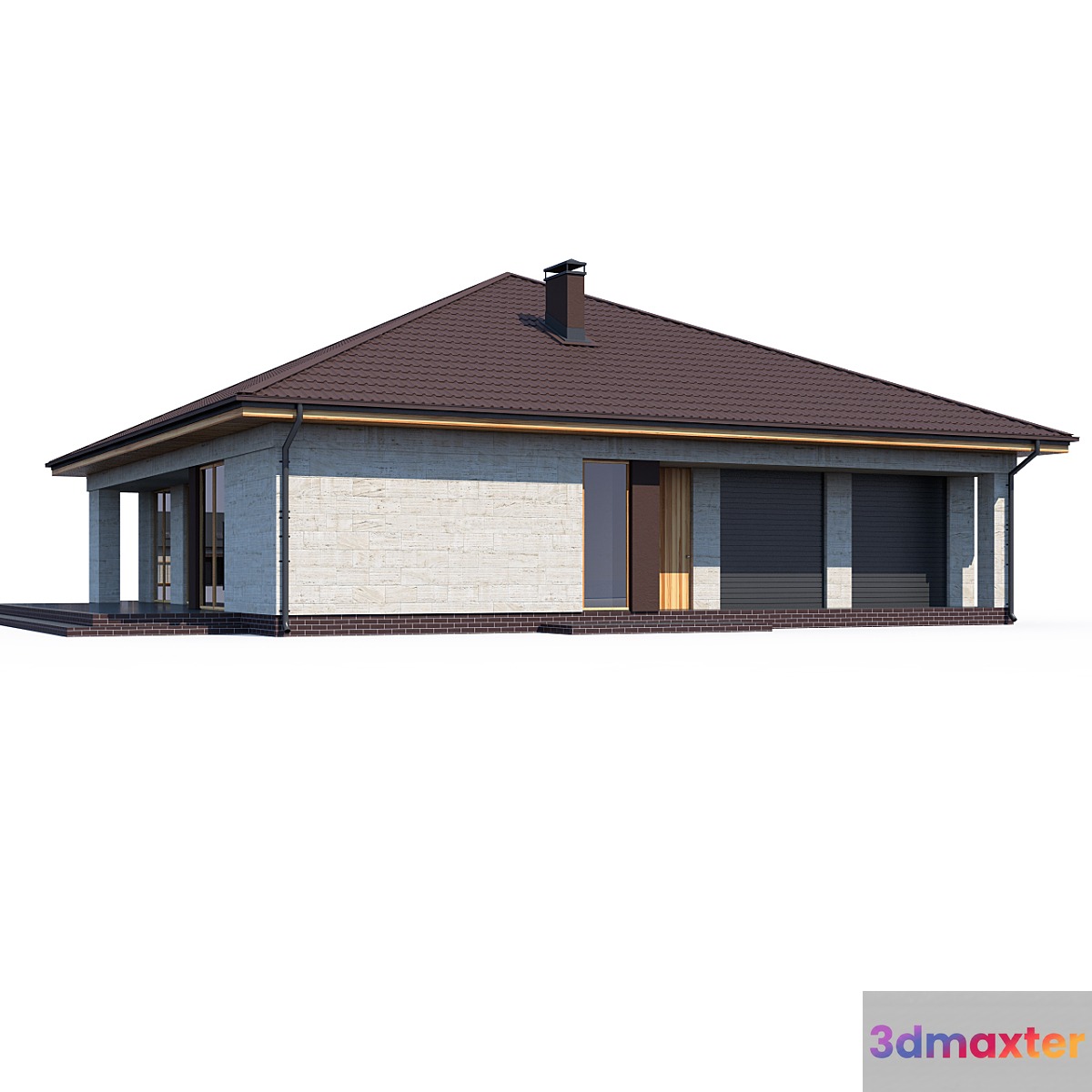 ABS House V173 3D Max