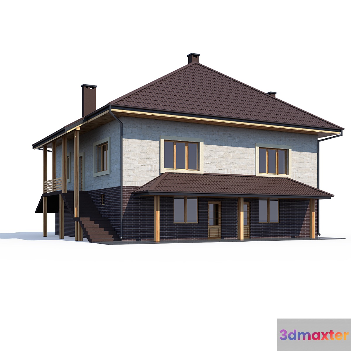 ABS House V214 3D Max