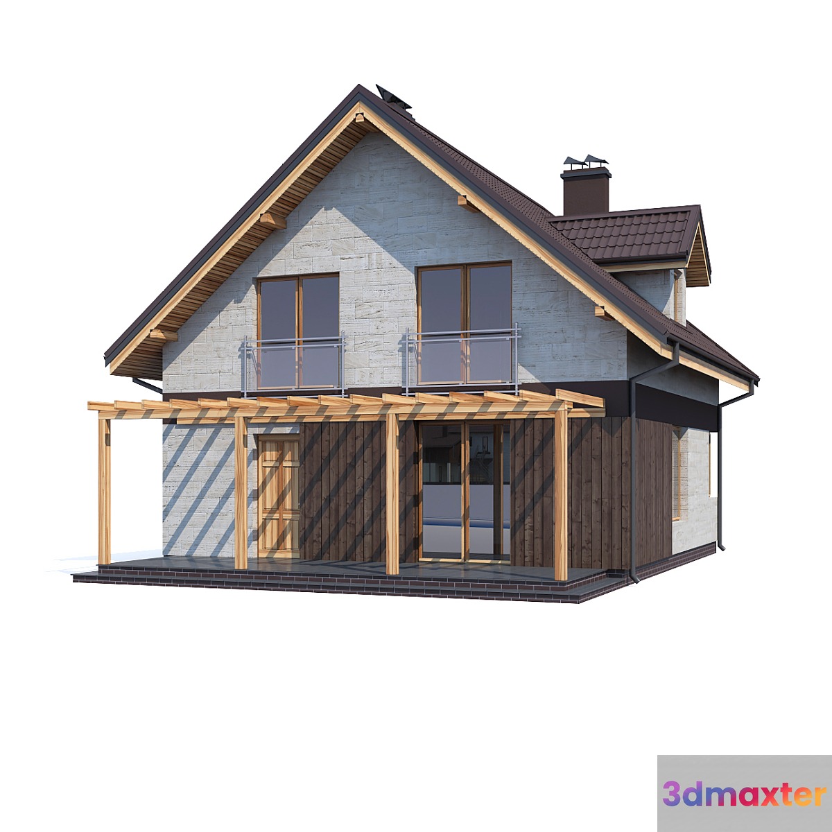 ABS House V233 3D Max