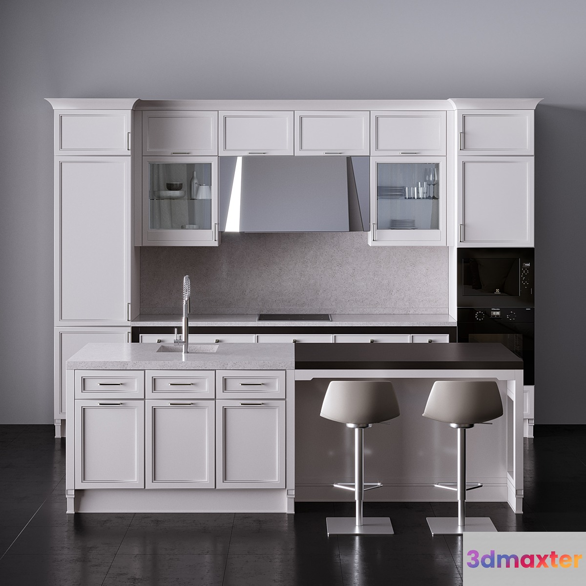 Cuisine Aster Avenue 3D Max