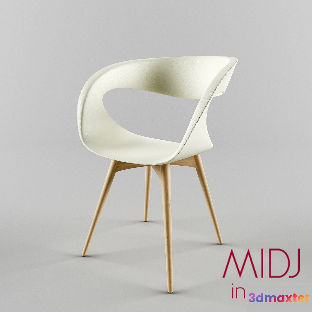 Raff L Chair 3D Max