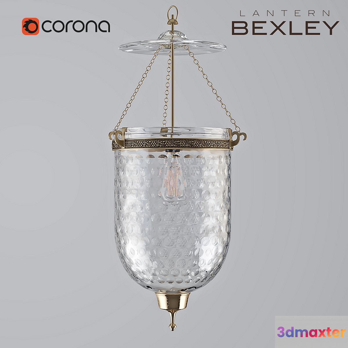 Lantern Bexley Glass L