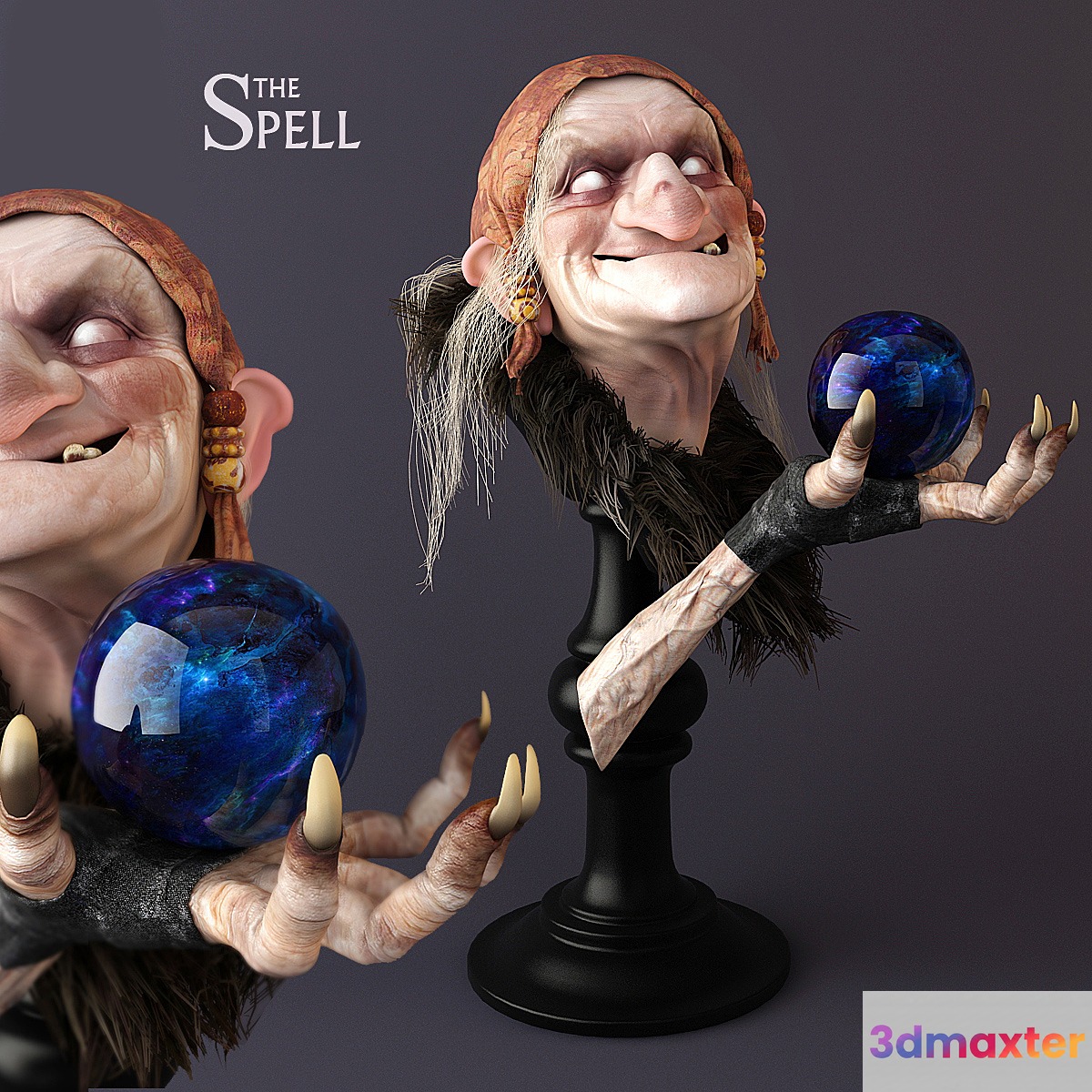 Spell of Grandmother Yagi 3D Max