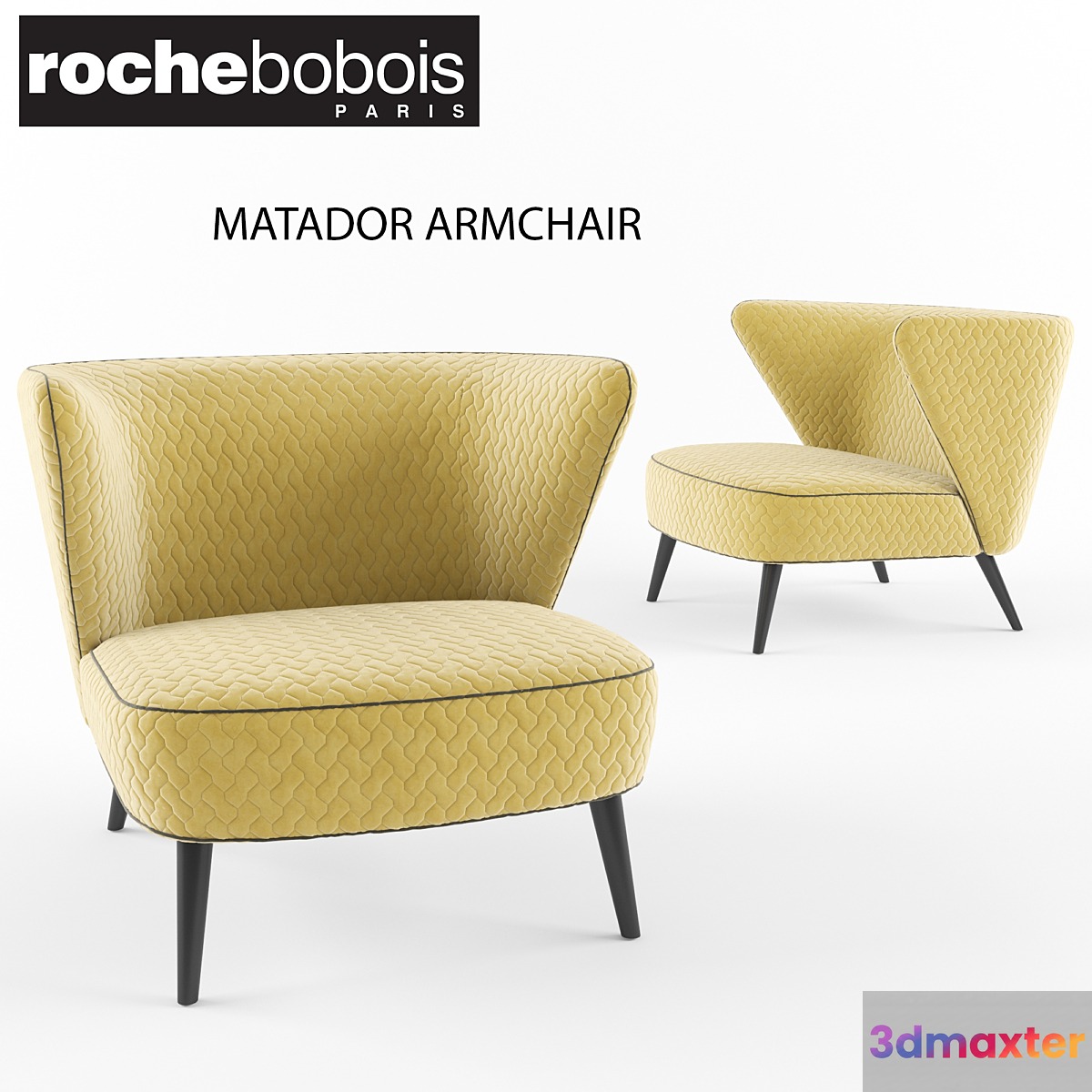 Roche Bobois Matador Armchair 3D Max