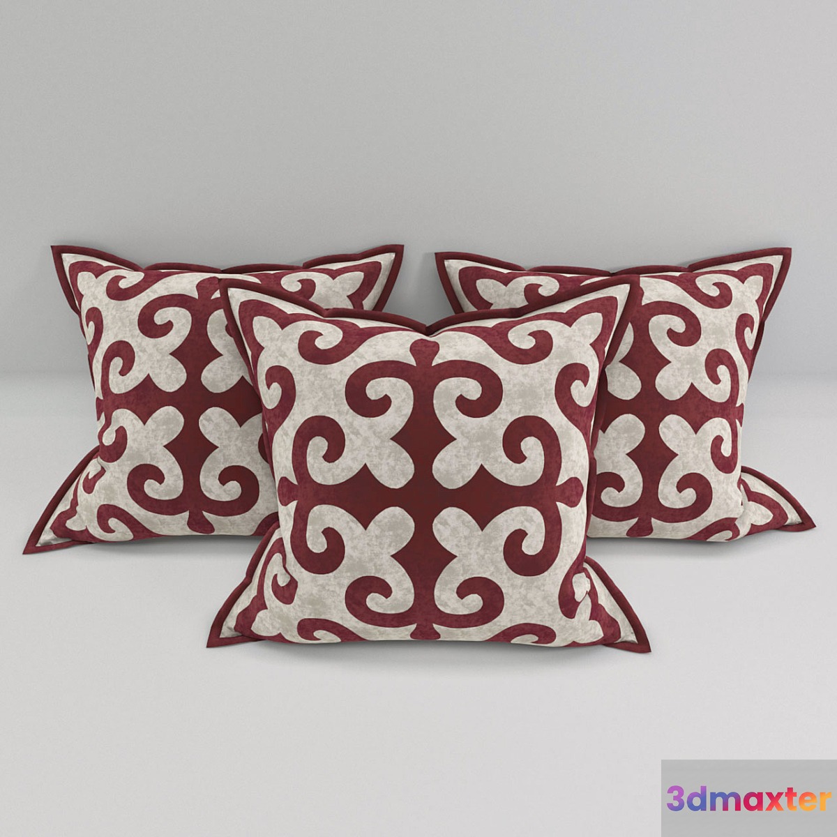 KZ pillows 3D Max