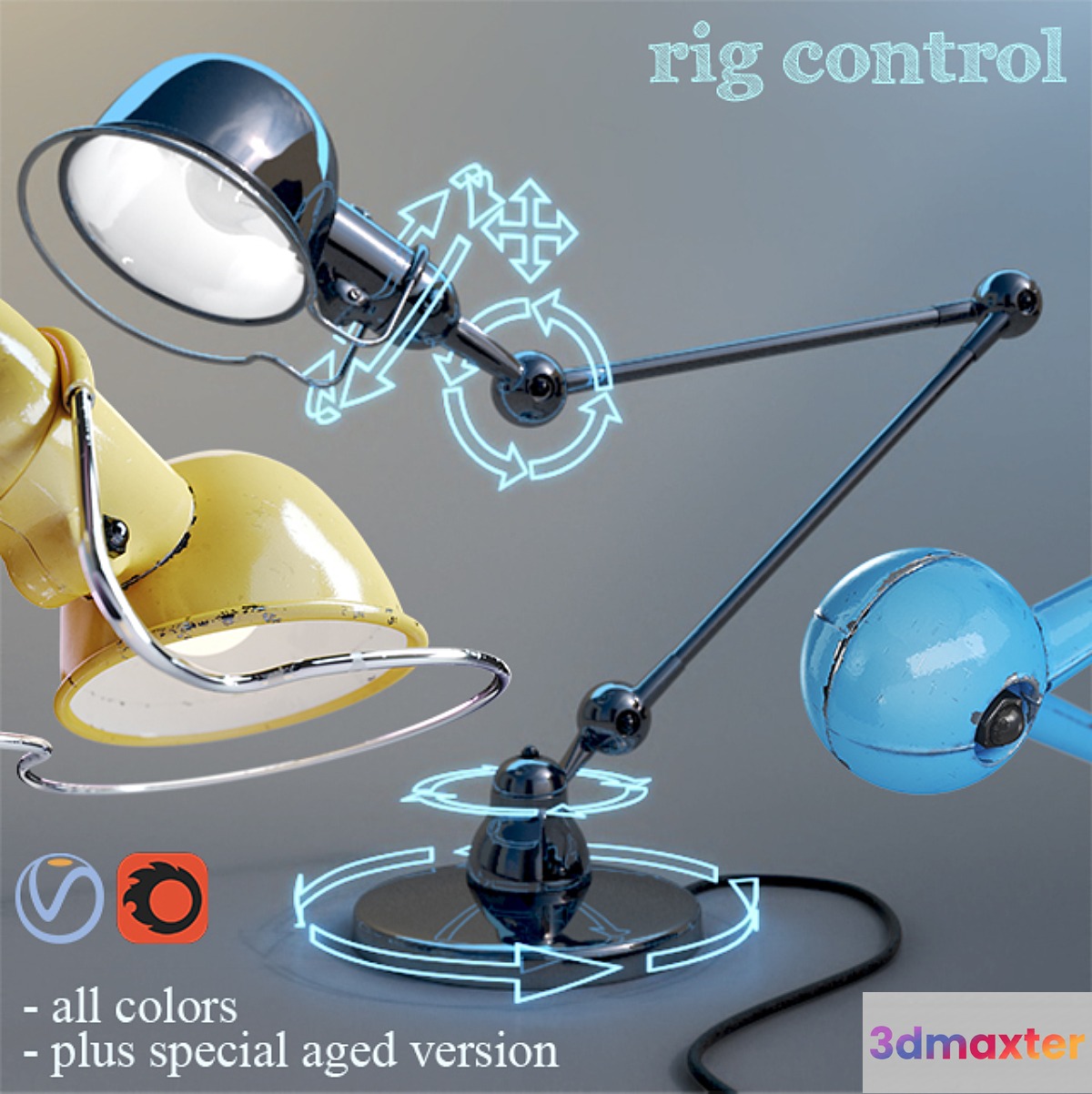 D6440 - Jielde table lamp