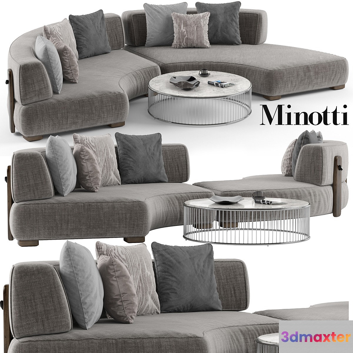 Minotti Florida sofa set 1 - No.3