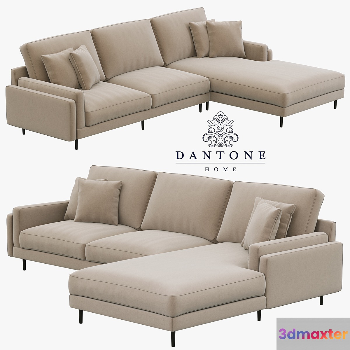 Dantone Home Sofa Portry Modular Two-Section