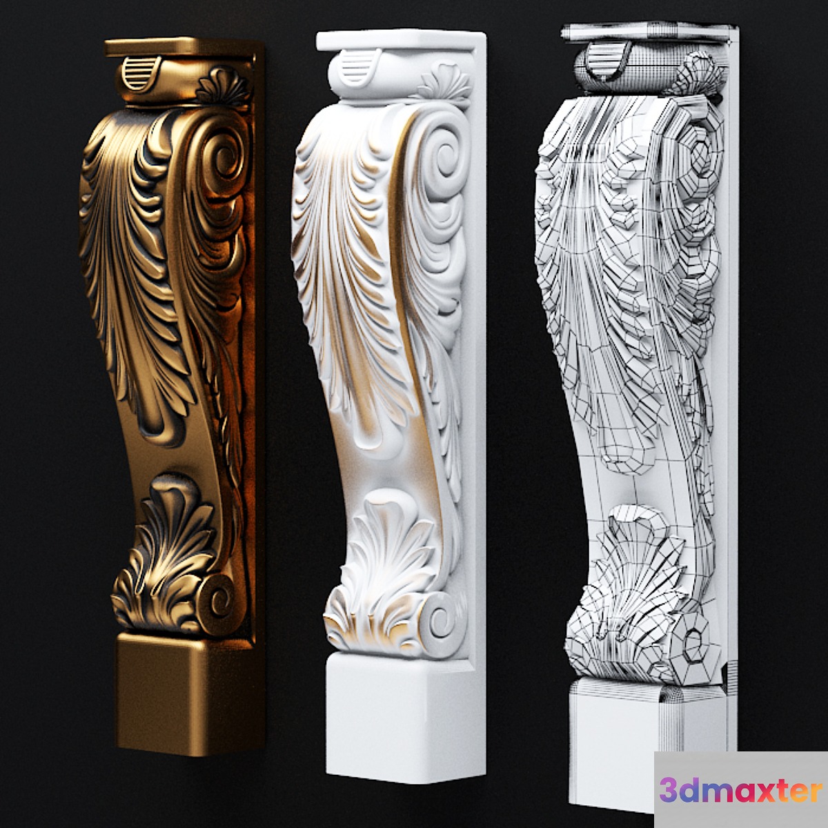 stolb 3D Max