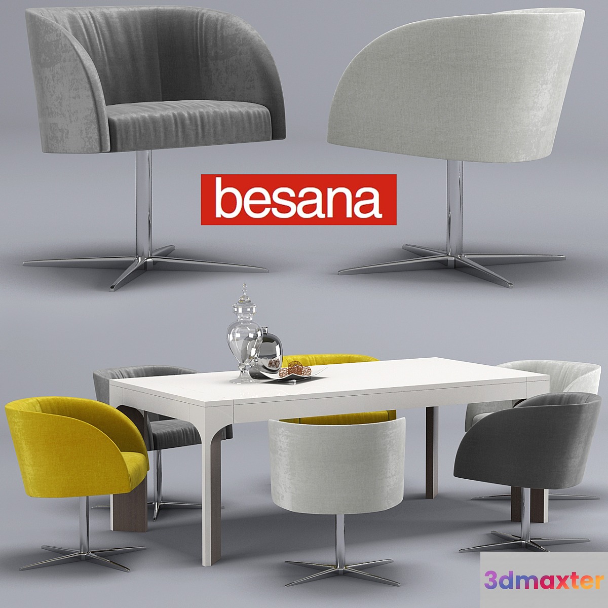 Chair-table Soul-thea Besana