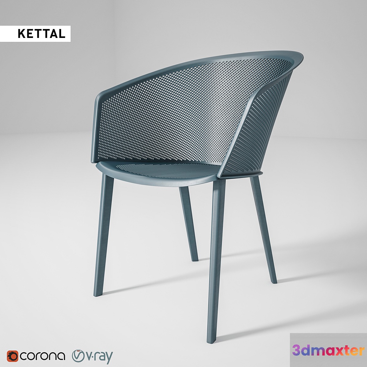 ARMCHAIR KETTAL STAMPA 3D Max