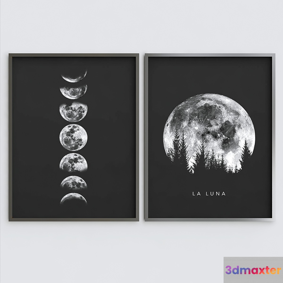 Black moon 3D Max