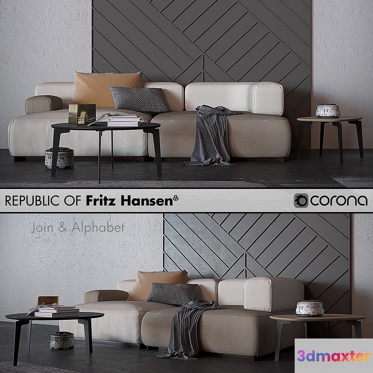 Fritz Hansen_3555_Join_Alphabet