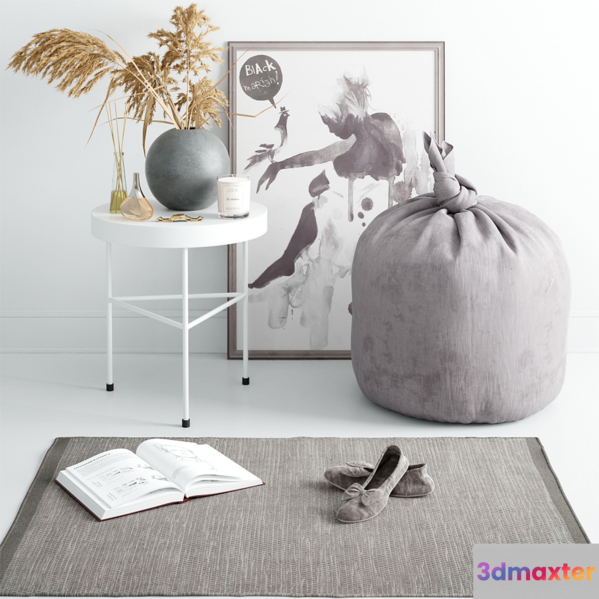 Decorative set 8 3D Max